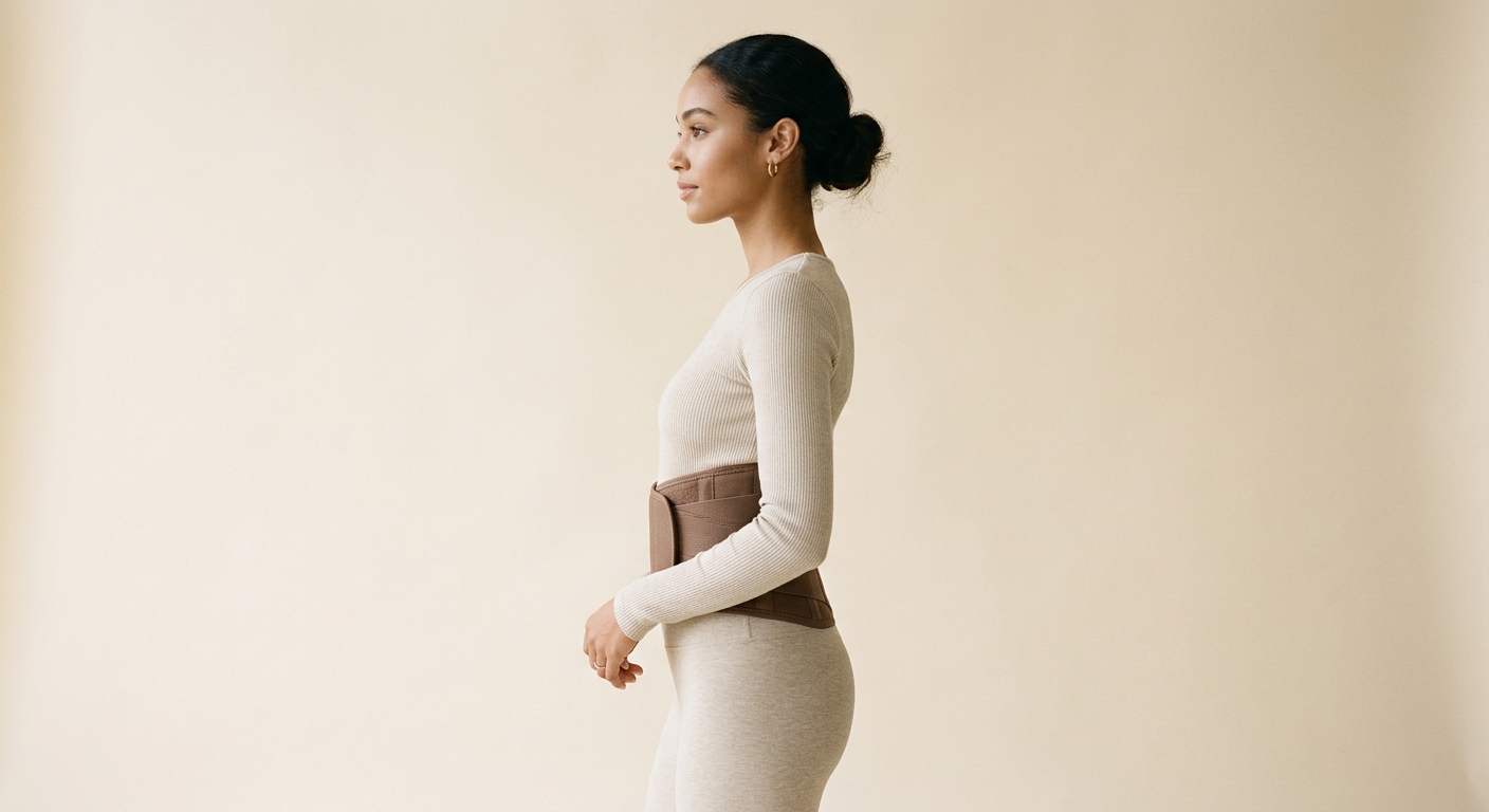 Profile in mocha back support